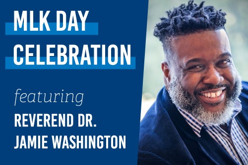 MLK Day event promotional graphic