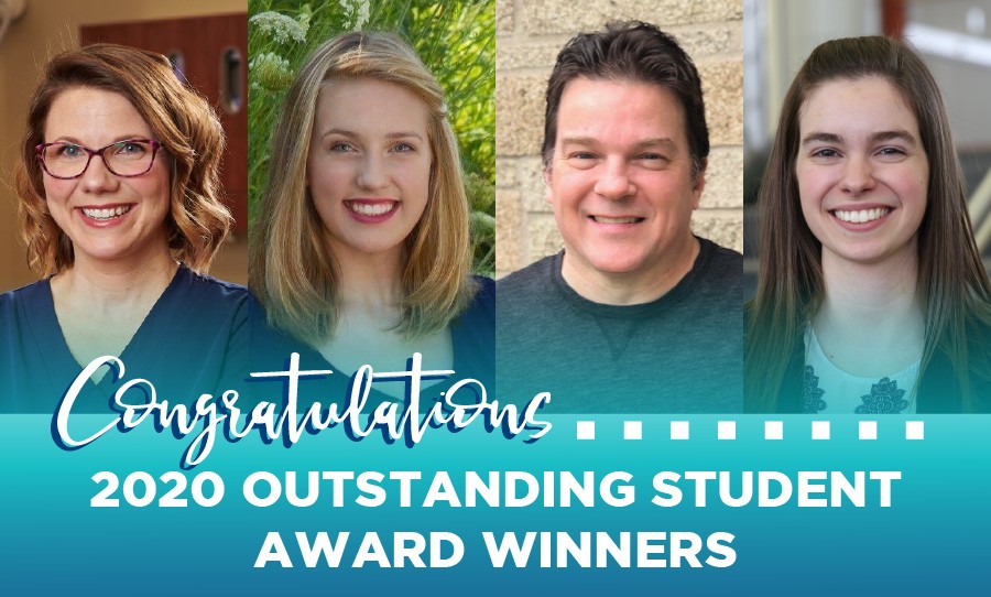 Outstanding Student Award winners