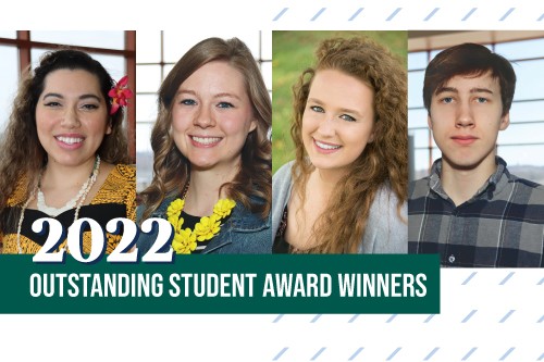 Outstanding Student Award winners