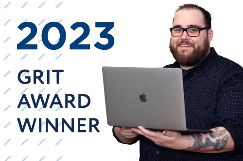 2023 Grit Award winner Nicklaus Ryan