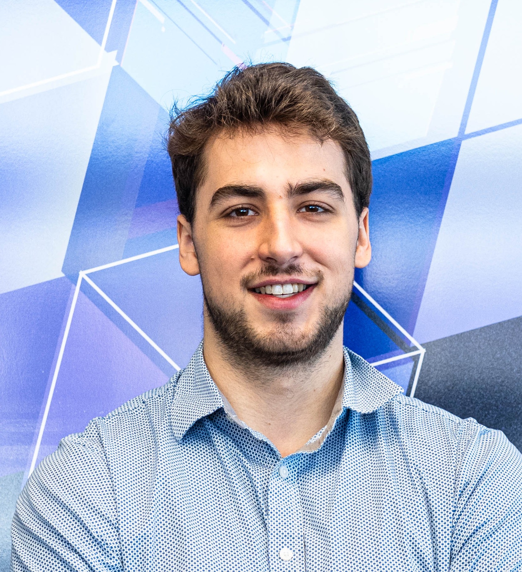 man headshot smiling