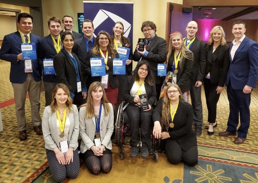 WCTC Collegiate DECA 2020 group photo