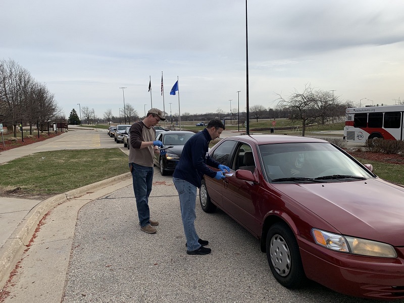 Drive-through technology pickup