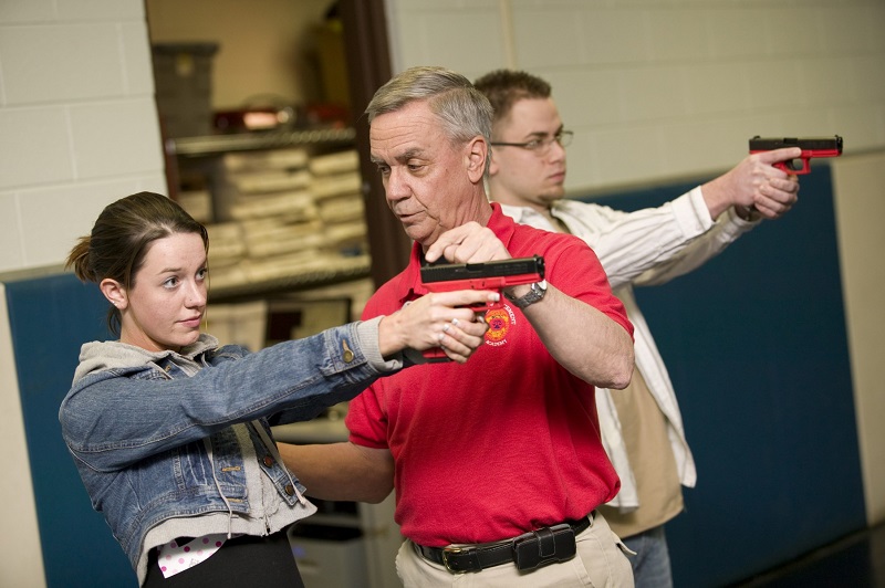Law enforcement academy training