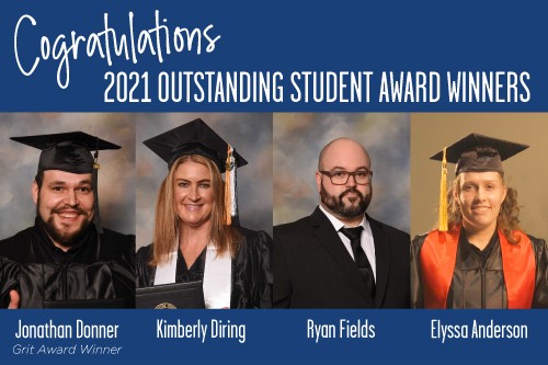 Outstanding Student Award winners