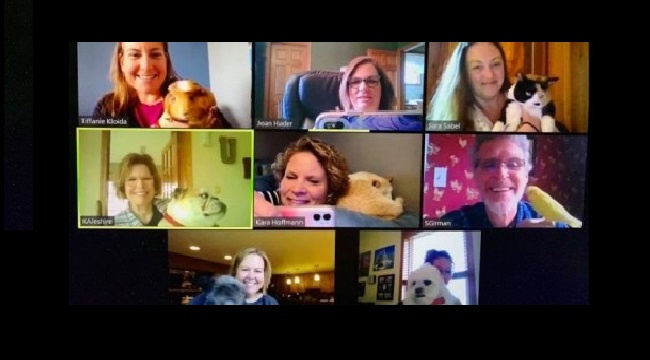 Zoom meeting with WCTC instructors